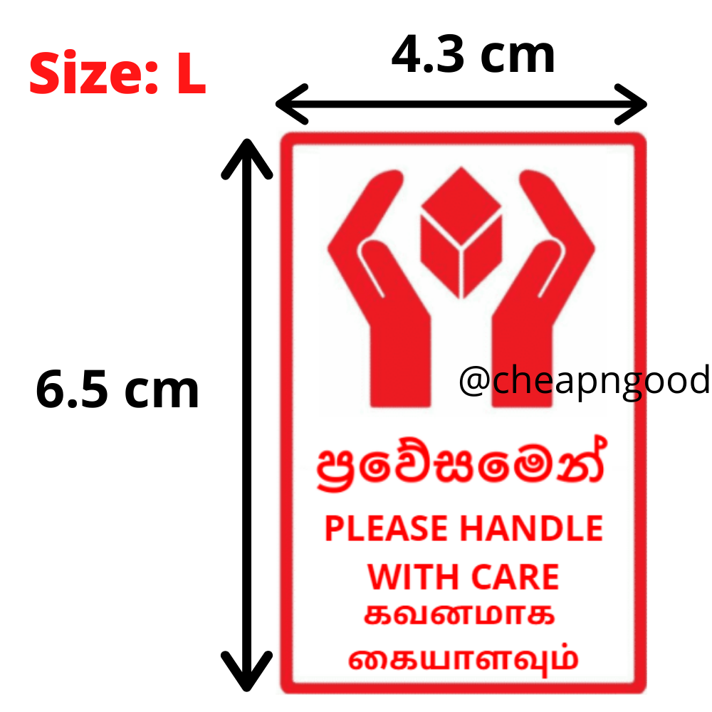 Handle With Care 500 0 100 English Sinhala Tamil Red Color Fragile Sticker For Daraz Packaging Buy Online At Best Prices In Srilanka Daraz Lk Handle With Care 500 0 100 English Sinhala Tamil Red Color Fragile Sticker For Daraz Packaging Buy Online At Best Prices In Srilanka Daraz Lk