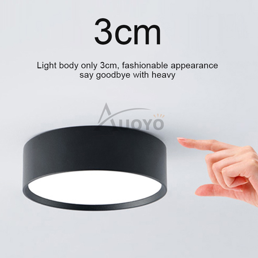 Auoyo LED Aluminum Drop Ceiling Lights Living Room Lighting Ceiling Young Fashion Lights 5W 12W 3000K 4000K 6000K for Indoor Book Rack Lighting. 
