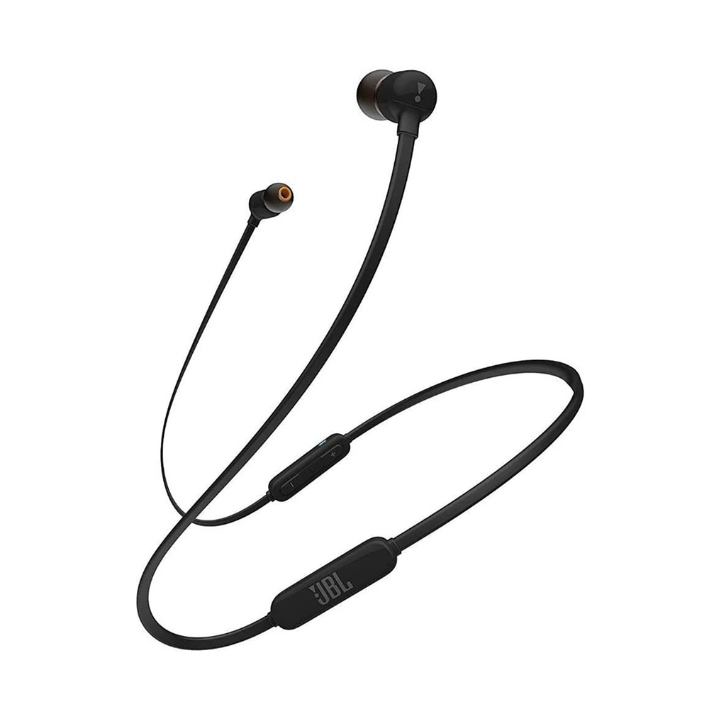 JBL Tune 110 BT In-Ear Bluetooth 4.0 Wireless Magnetic Earphone Built-In Microphone High-Quality JBL Pure Bass Sound Comfortable Wearing Soft Earbuds Lightweight Black Earphone. 