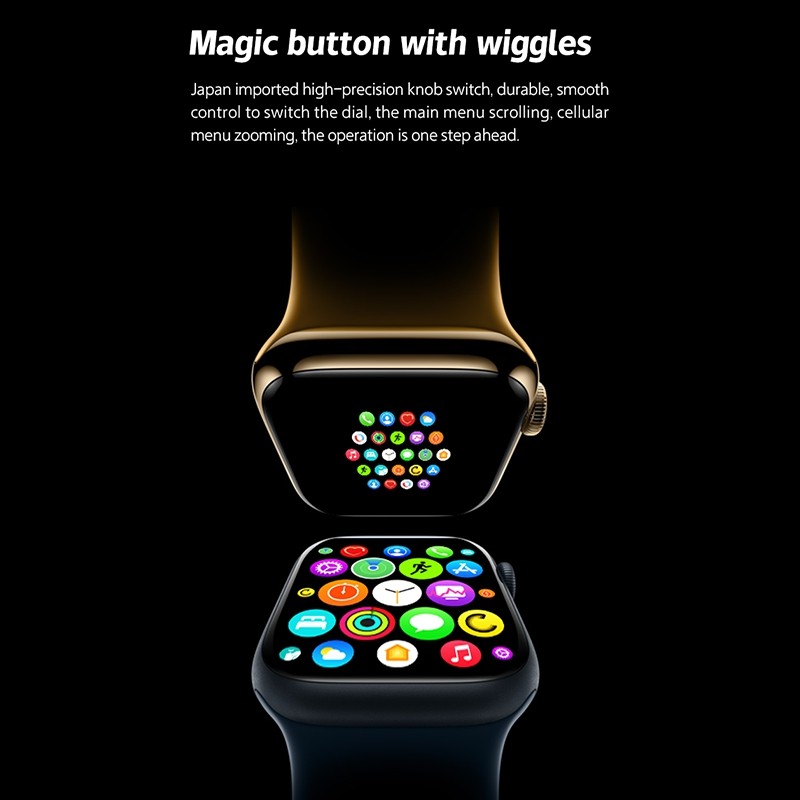 T800 Pro Max 1.99 Inch Full Screen Smart Watch Bluetooth Call Smart Watches Heart Rate Blood Pressure Monitoring Smartwatch Multi-Sports Mode Fashion Sport Wristwatch For Men Women. 