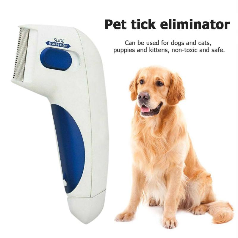 Flea Doctor Electric Comb-Great for Dogs & Cats Pet Brush Anti Tick Control |. 