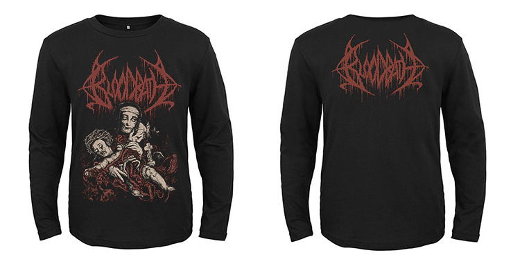 Heavy Metal Bloodbath Ressurection Through Carnage T-shirt Rock Band Street Wear T Shirts Harajuku Mens Short Sleeve Tee Tops. 