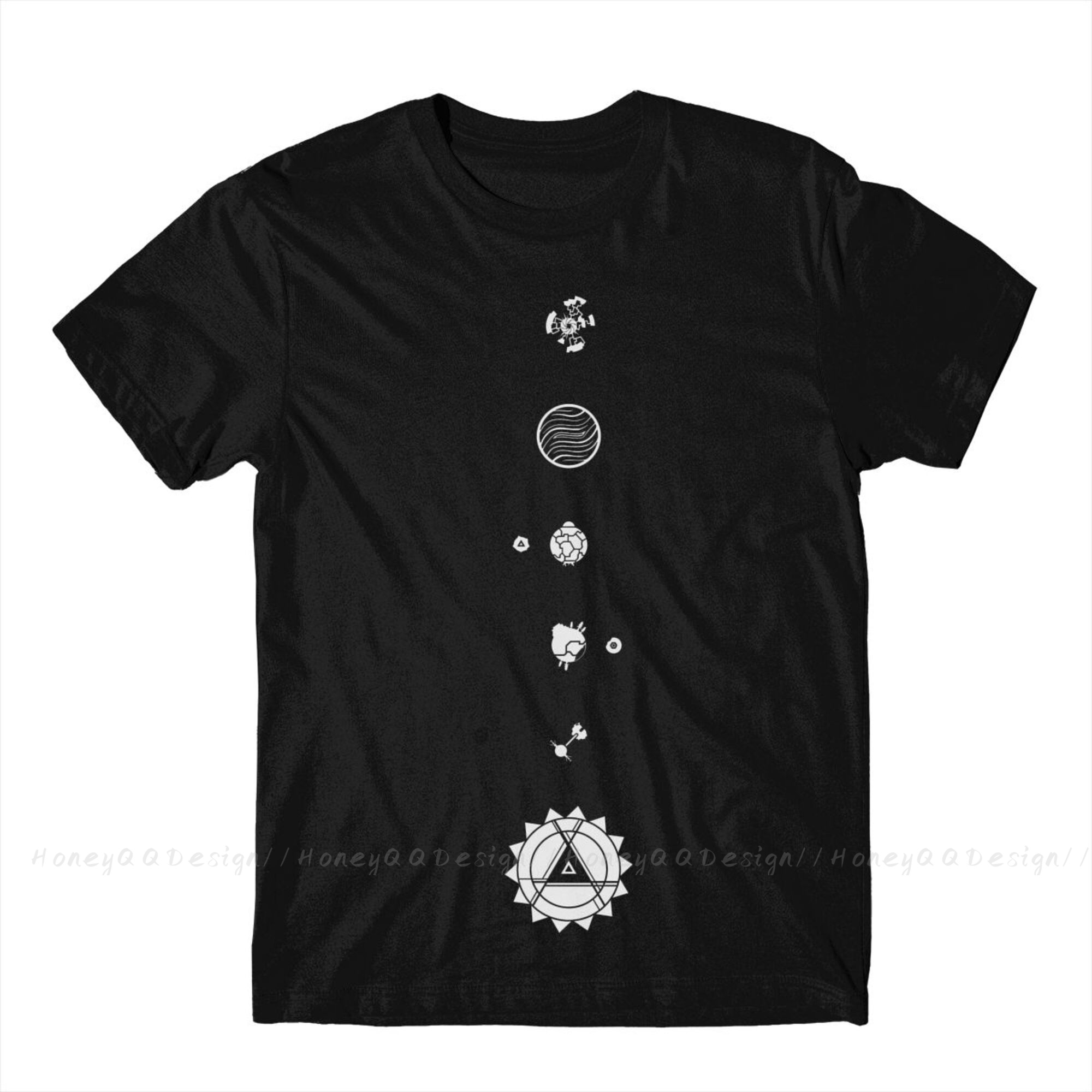 Top Quality Clothing Solar System T-Shirt For Men Unisex The Outer Wilds Shirt Fashion Short Sleeve Oversize. 