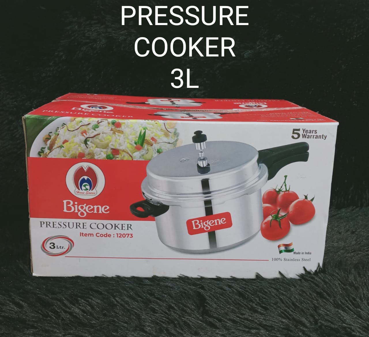 Bigen 3 Litre Pressure Cooker Daraz.lk