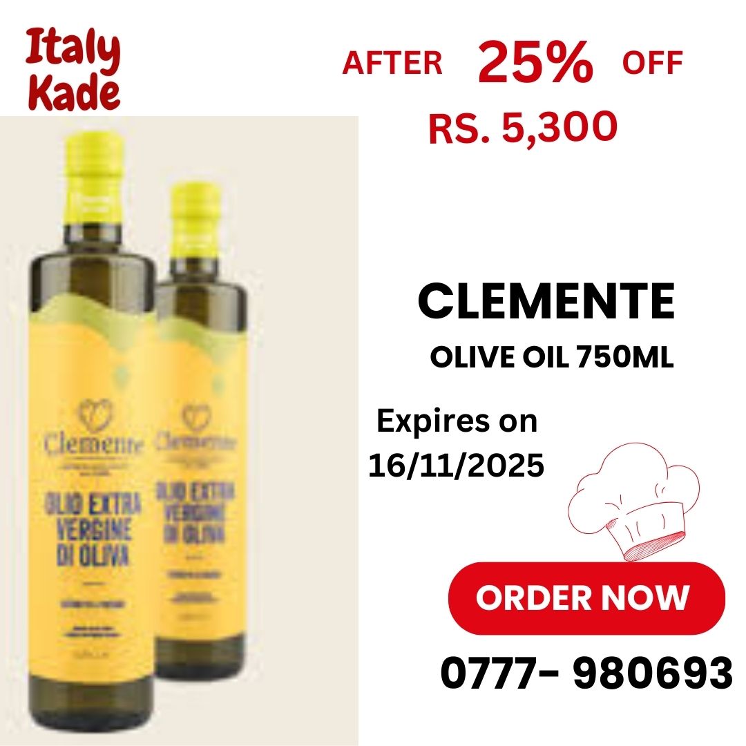 Clemente olive oil 750 ml MADE IN ITALY
