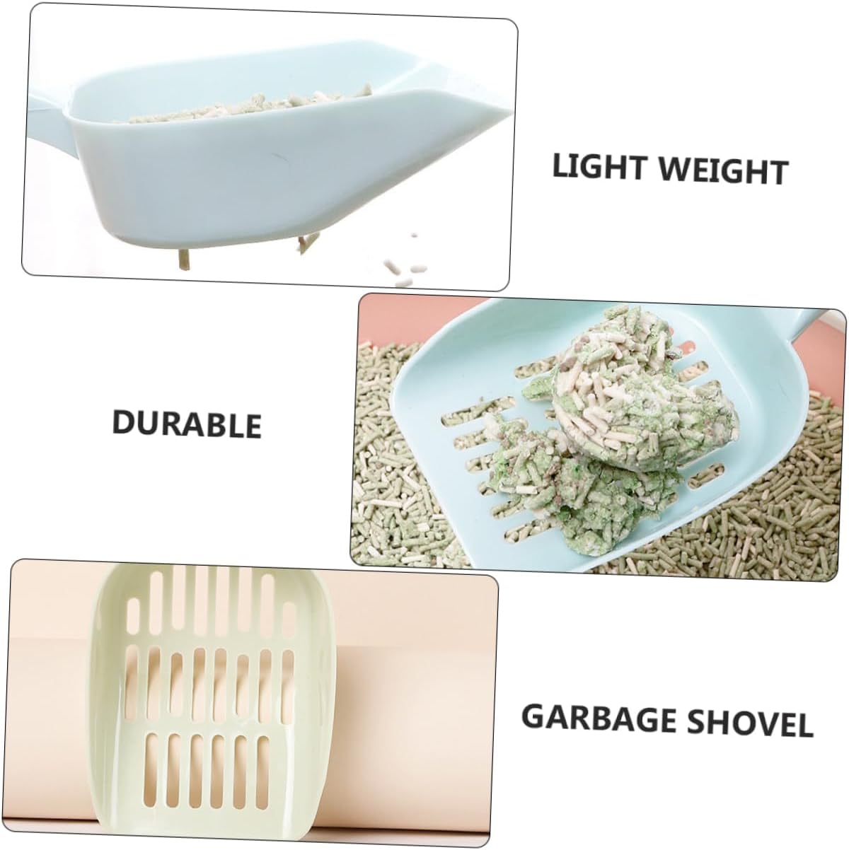 Thick Cat Litter Shovel Poop Filter Supplies Pets The Cat Thicken Pp Resin Cleaning Supplies. 