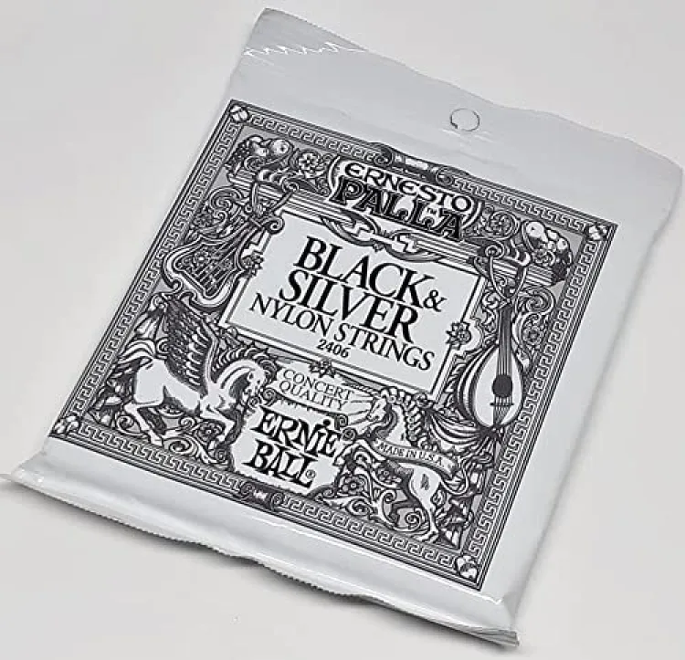 Ernie ball deals black and silver