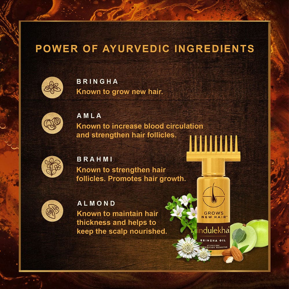 Indulekha Bringha Ayurvedic hair oil 100ml. 