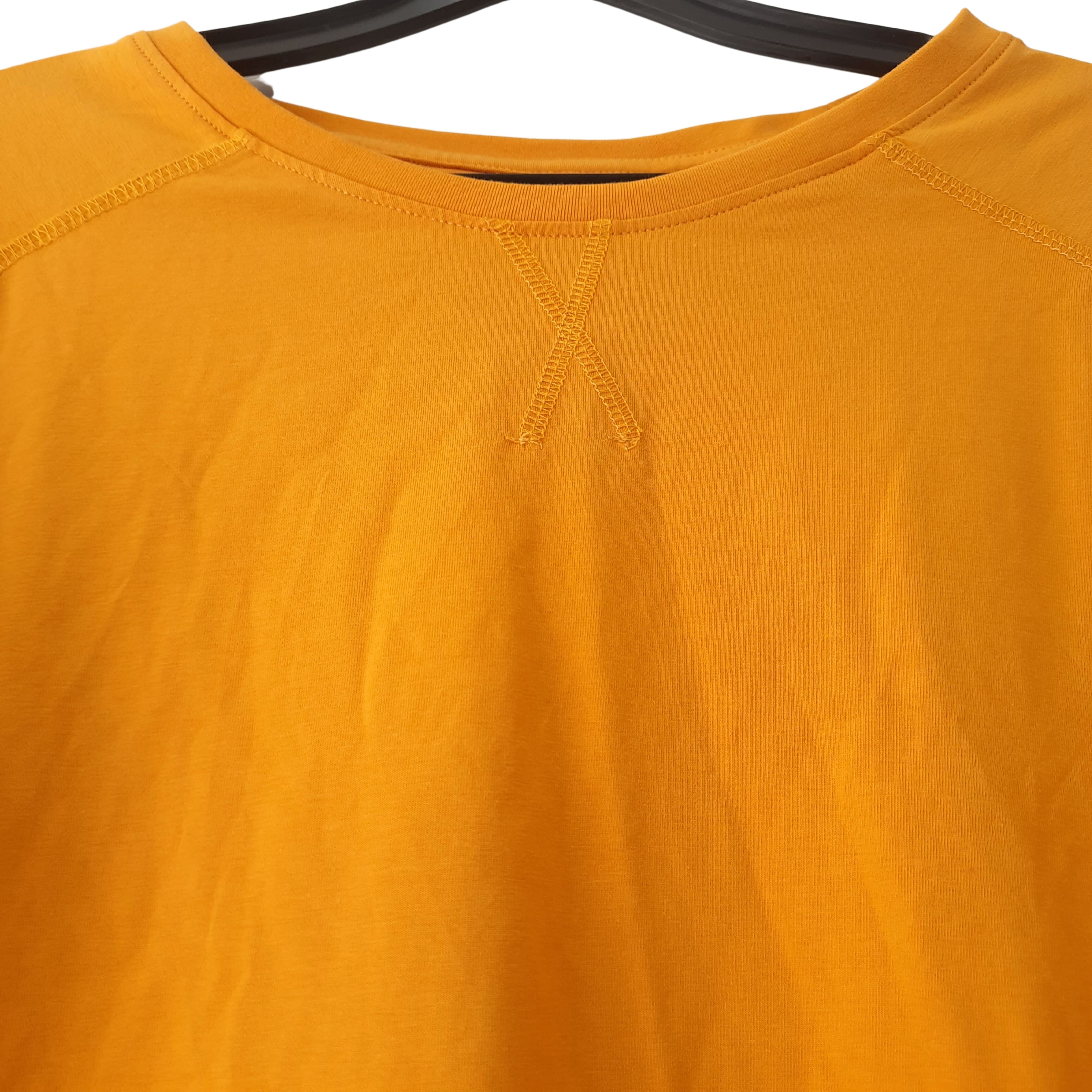 Long Sleeve T-shirt For Men King Street Green Yellow. 