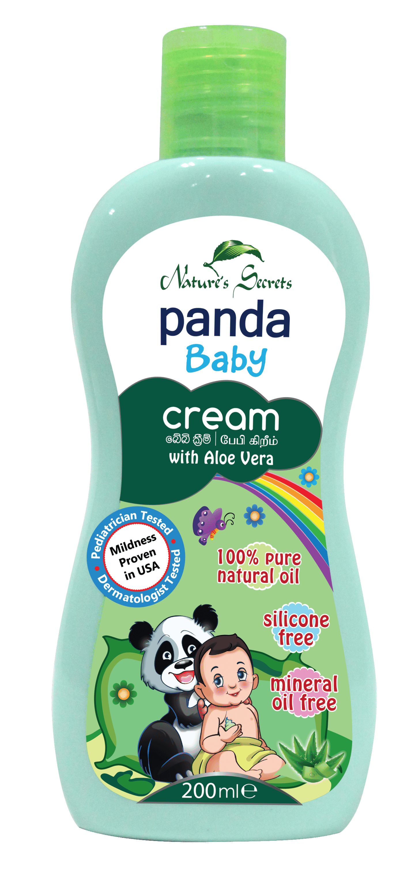Panda Baby Cream - Aloe Vera 200ml. 
