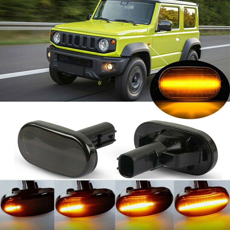 2x Led Dynamic Side Marker Turn Signal Indicator Repeater Light For Suzuki Jimny Jb64 Jb74 Jb23 Jb64 1999 19 Buy Sell Online Best Prices In Srilanka Daraz Lk