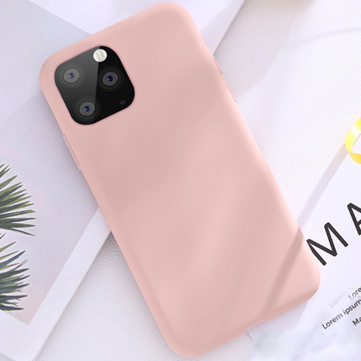 Liquid Silicone Solid Color Mobile Phone Case For Iphone 11 14 Colors For Choosing Pink Buy Sell Online Best Prices In Srilanka Daraz Lk