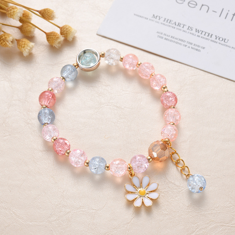 Enacolor New Korean Lovely Daily Beaded Bracelet Charm Girls Cute Ins. 