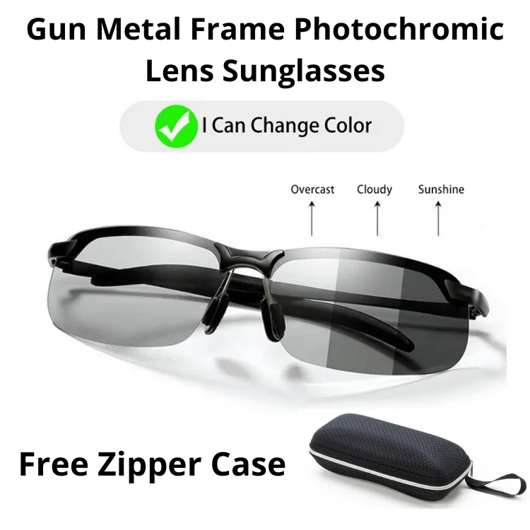 Color changing 2025 lenses sunglasses