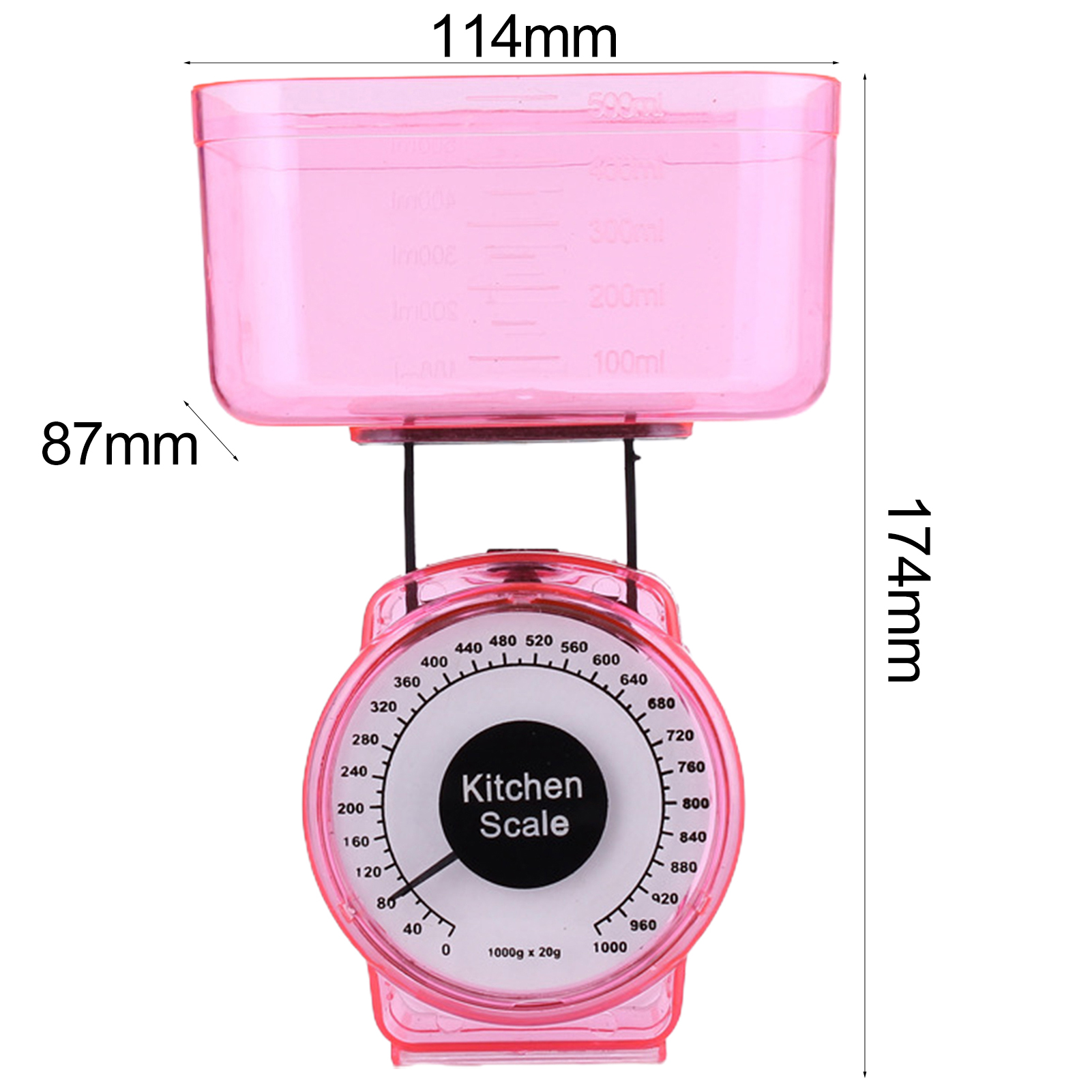 Food Scale Fast Response Gift Gram Spring Scale. 