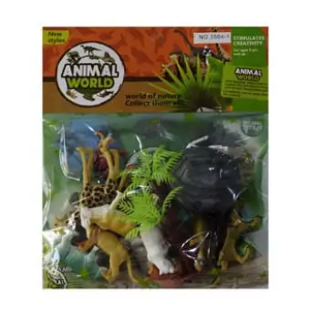 jungle animal playset