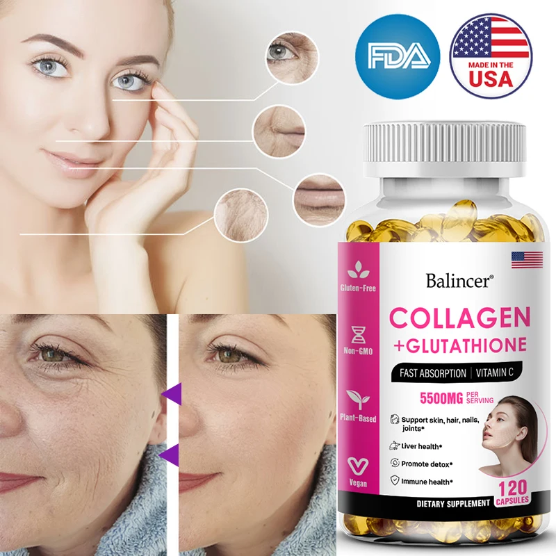 Balincer Glutathione 5500MG USA Made Premium Skin Whitening Capsules FDA  Approved | Daraz.lk
