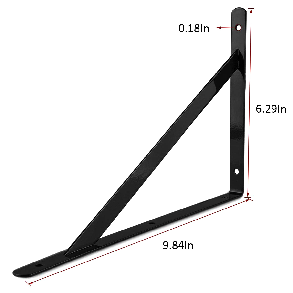 Heavy Duty Shelf Bracket, Inch L Brackets 90 Degree Support Corner