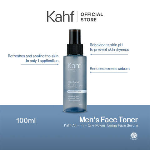 Kahf All-in-One Power Toning Face Spray  100ML SAB (FROM MALAYSIA). 