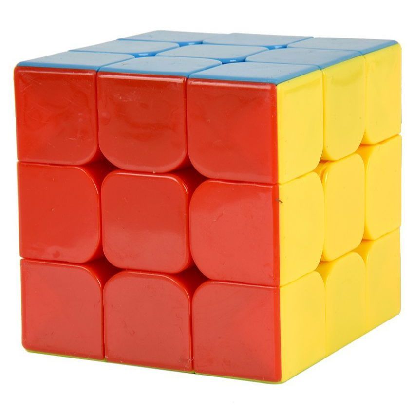 Fanxin 3x3x3 Stickerless Magic Cube Professional 3x3 Speed Puzzle ...