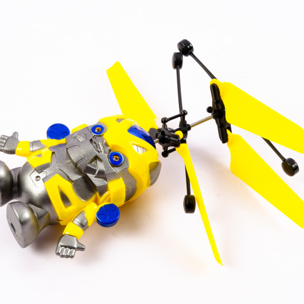 Minions, Bumblebee, Smile Flying Drone Infrared Hand Sensor Helicopter Induction Drones Toys