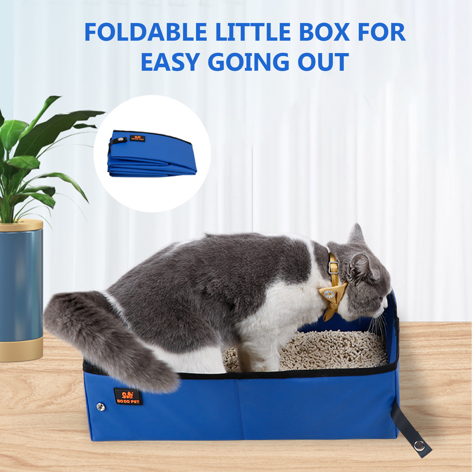 traveling litter box