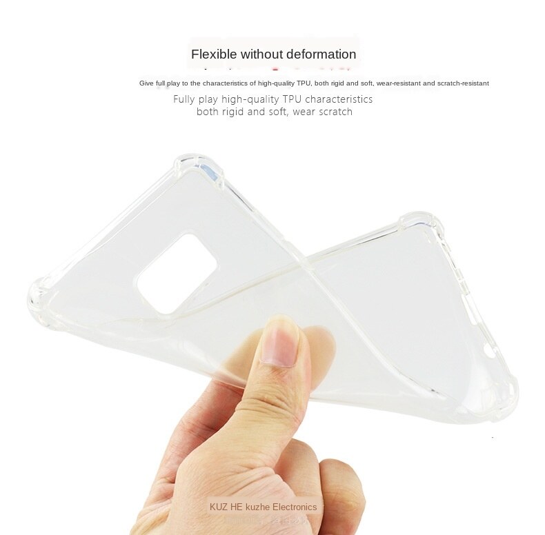 Phone Case For Samsung Galaxy Note Fan Edition / note FE / note 7 Silicone Clear Shockproof Cover Transparent Soft TPU Bumper Casing. 