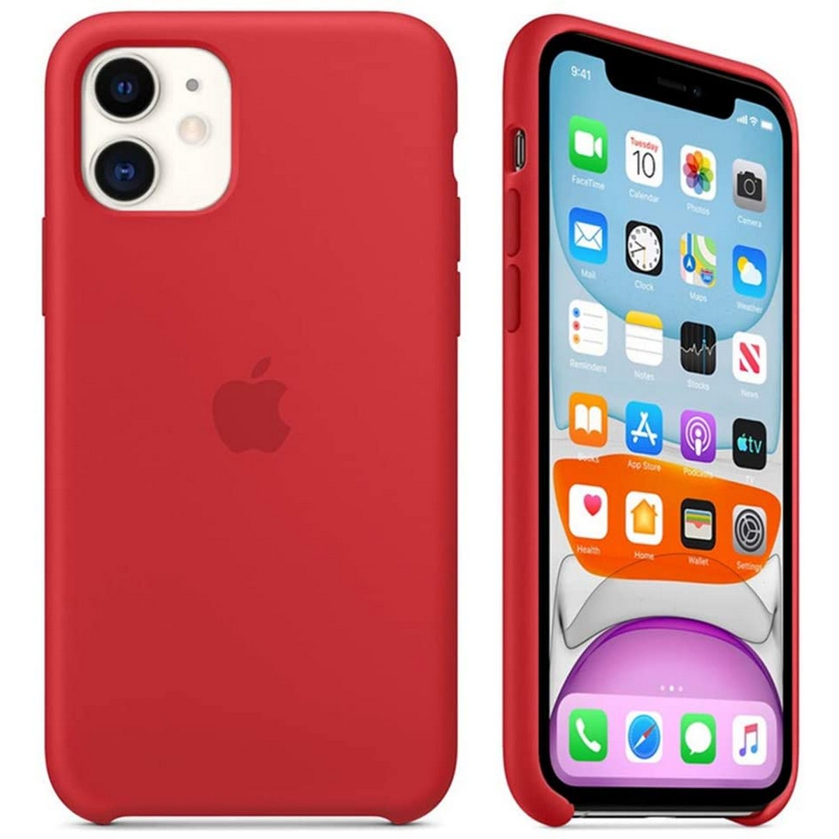 For iPhone 11 Silicone Case - High Quality Silicone iPhone 11 Back Cover. 