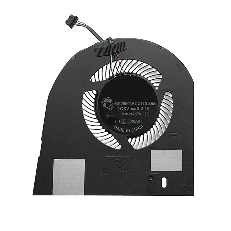 CPU+GPU Cooling Fan Replacement Parts Accessories for DELL Precision 7530 M7530 7540 M7540. 