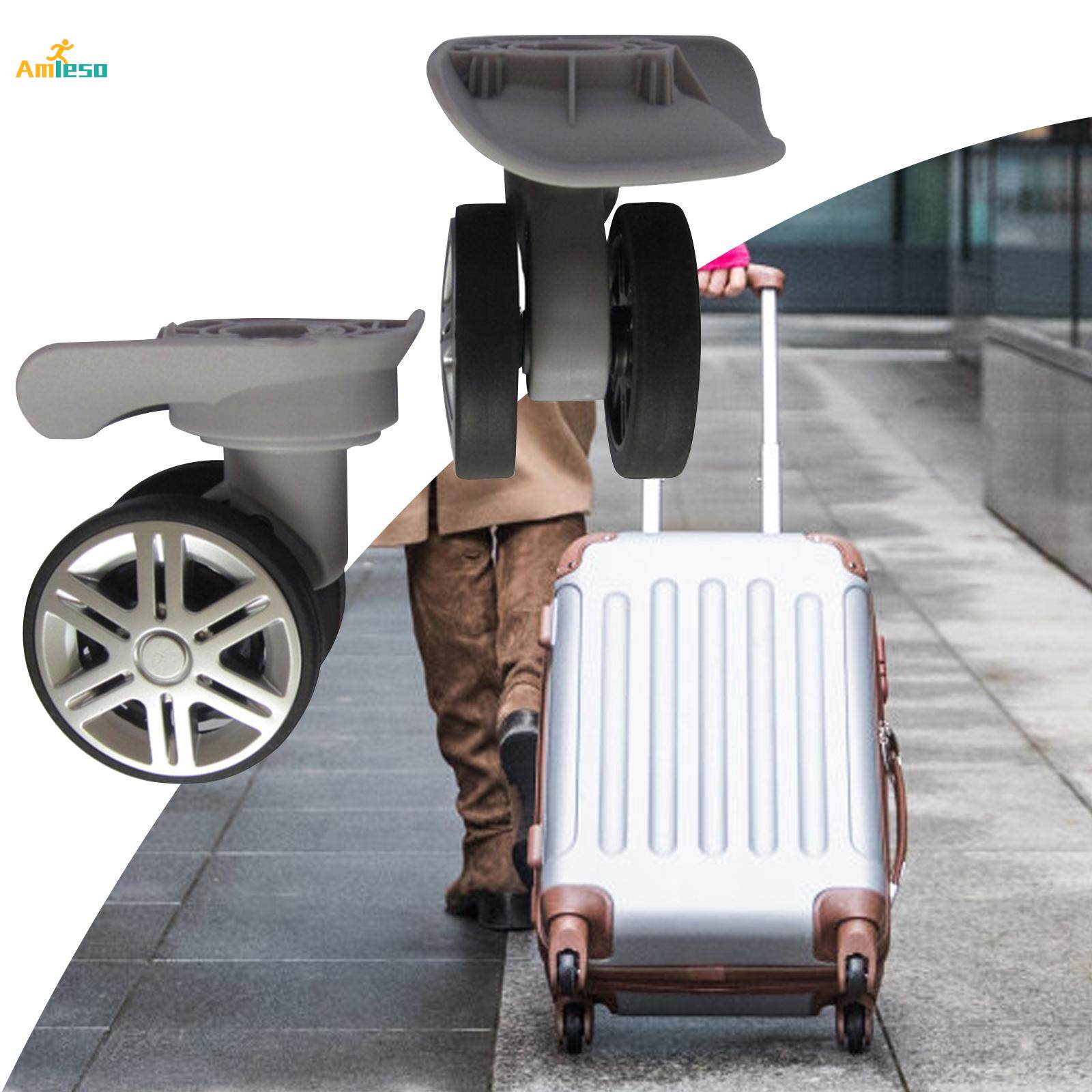 2Pcs Luggage Wheels Suitcase Casters DIY Accessory Replacement