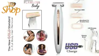 flawless body shaver