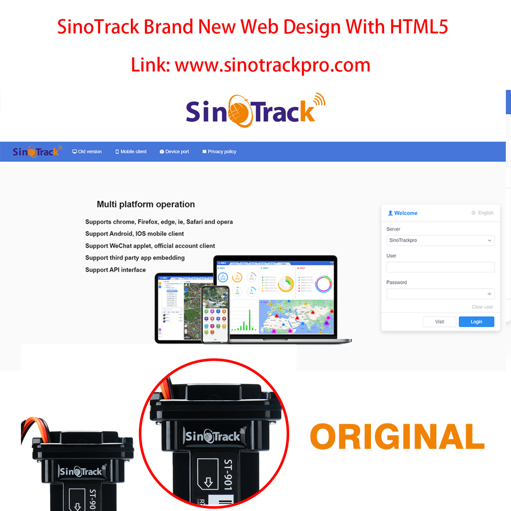 Buy SinoTrack ST-901 Genuine Vehicle GPS Tracker Mini Free GPS