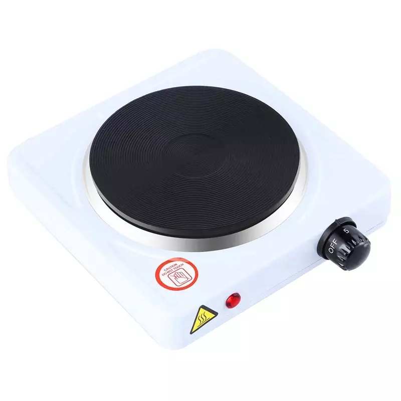 Electric Single Hot Plate  High quality Hot Plate1000w Mini Electric Coil Hot Plate Stove For Cooking ElectricTable Stove Hot plate Mini Electric Heater Stove Hot Cooker Plate Milk Water Coffee Heating Furnace Multifunctional Kitchen Appliance. 