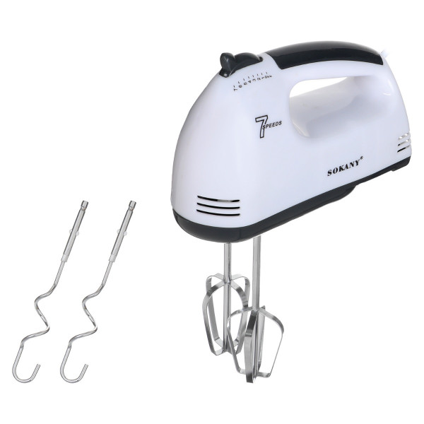 Buy Sokany 7 Speed Hand Beater, Hand Mixer 180W Egg Beater Eg
