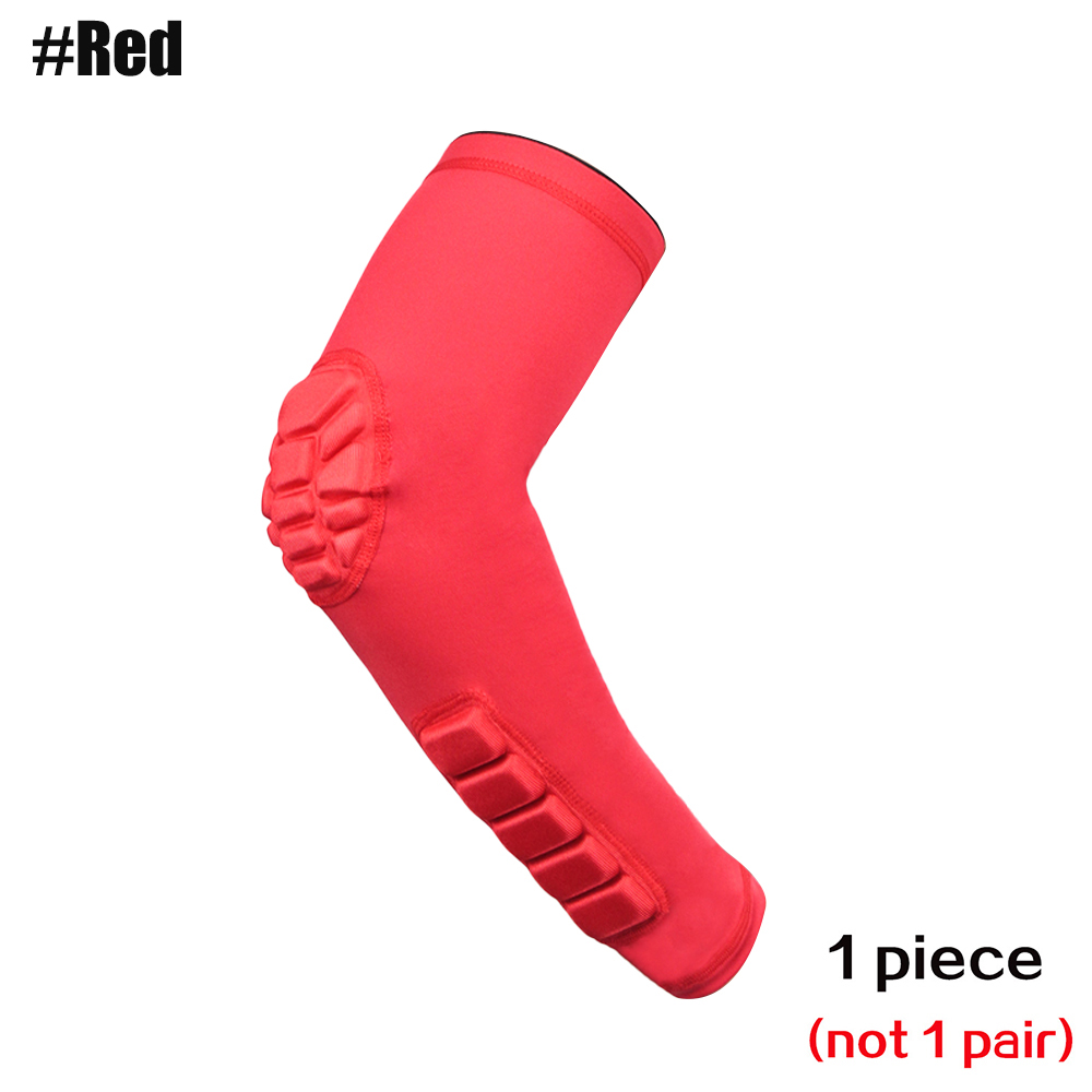 1PCS Arm Sleeves, Youth Adult Basketball Shooter Sleeves,Elbow Forearm Crashproof Pads for Football Basketball Volleyball Soccer. 