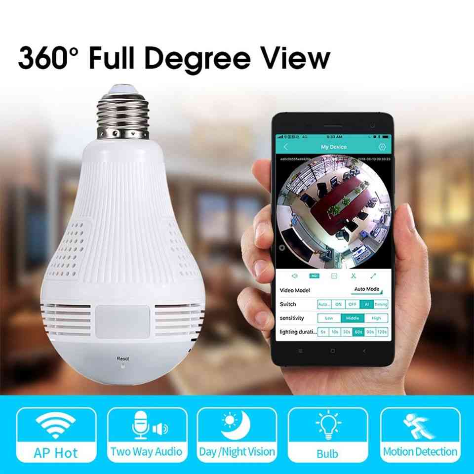Wireless Bulb camera Daraz.lk