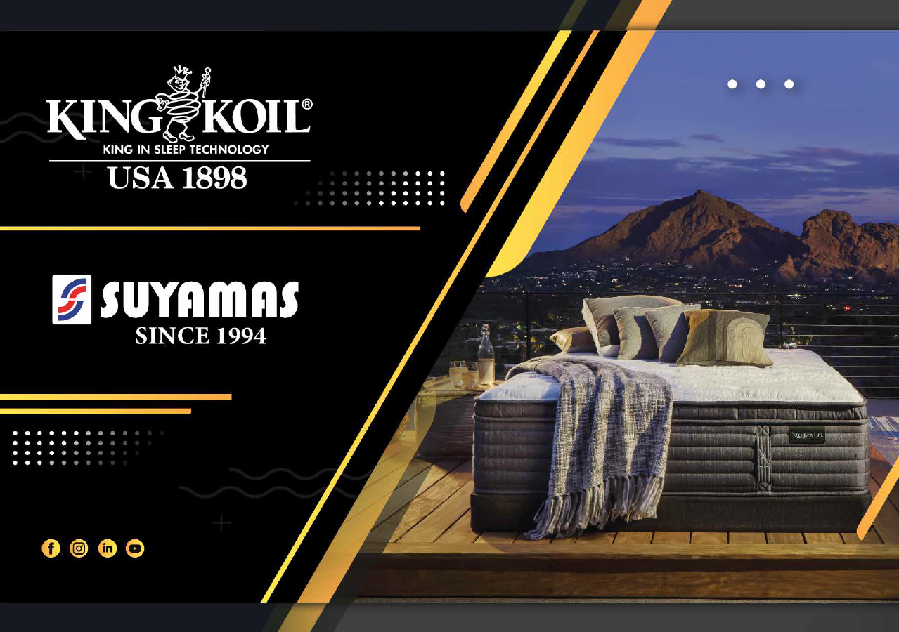 King Koil Nature Comfort Latex Plush 10" - Single Size Spring Mattress (36" x 78" x 10"). 