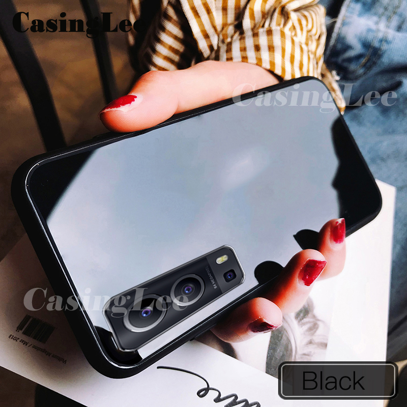 Casinglee For VIVO Y72 5G case Glass silicon Full Protection Tempered Glass Back cover for VIVO Y72 5G Phone cases For girls and Boys. 