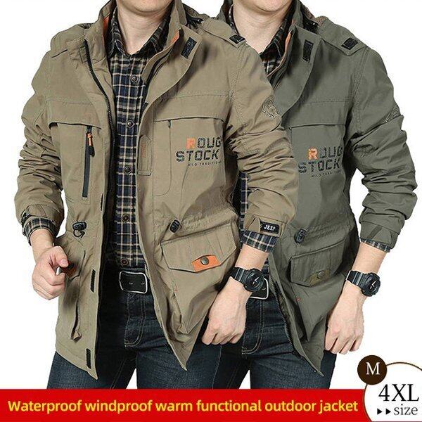 viviking Men’s outdoor hooded jacket. 