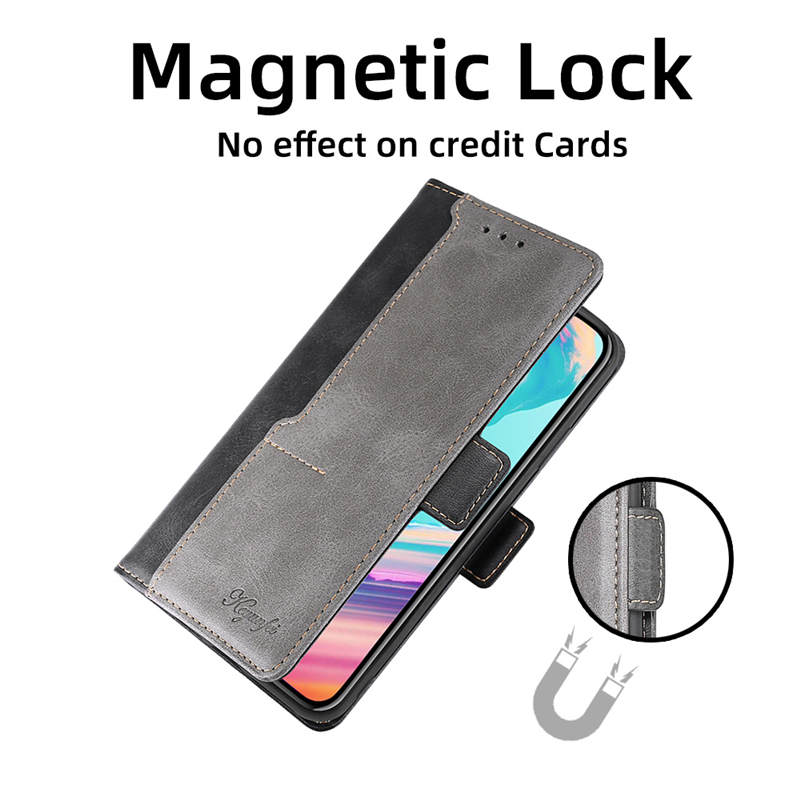 For Blackview A60 Pro Case Flip Leather Magnetic Case Wallet Protective Phone Cover. 