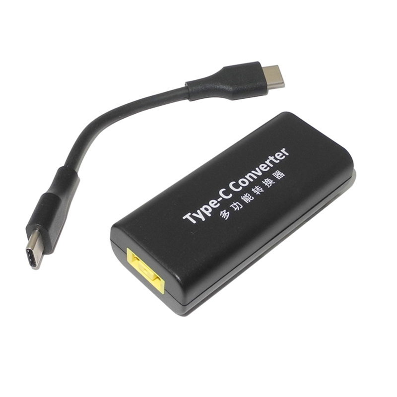 DC Power Adapter to USB Type C Jack Converter for Lenovo Laptop | Daraz.lk