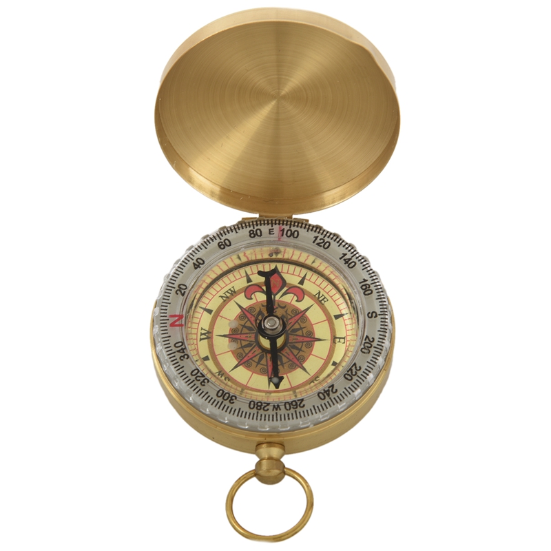 Clic Br Pocket Watch Style Camping Comp 