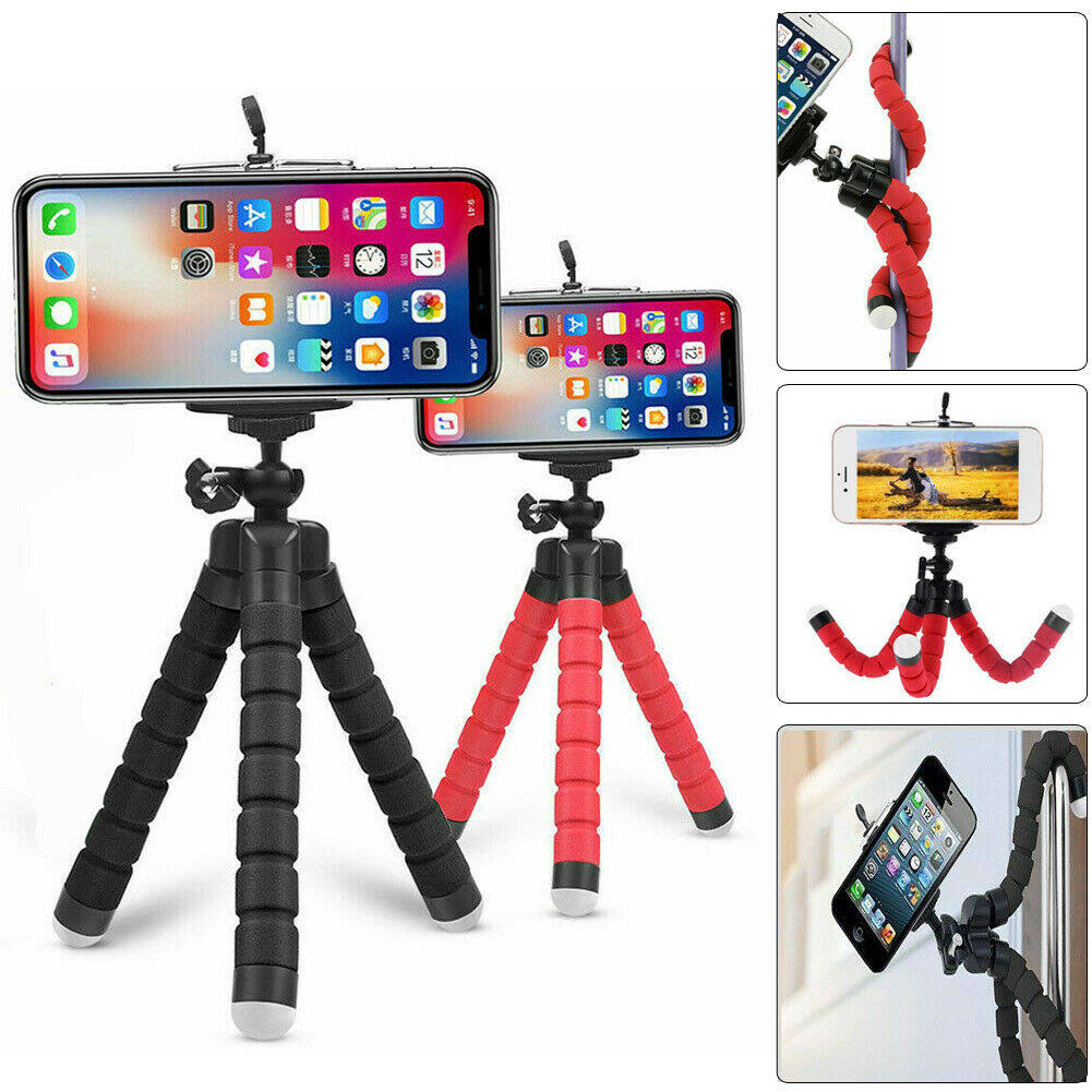 Flexible Octopus Tripod Bracket Selfie Stand Mount Monopod. 