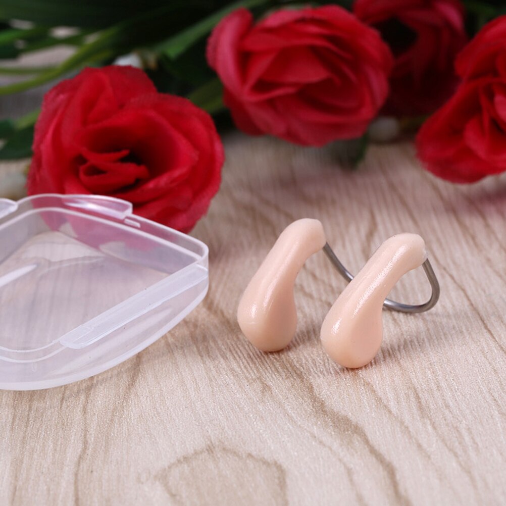 2Pcs Nose Clip Nose Peg for Swimming Nose Plug Nasal Clip for Snoring Supplies. 