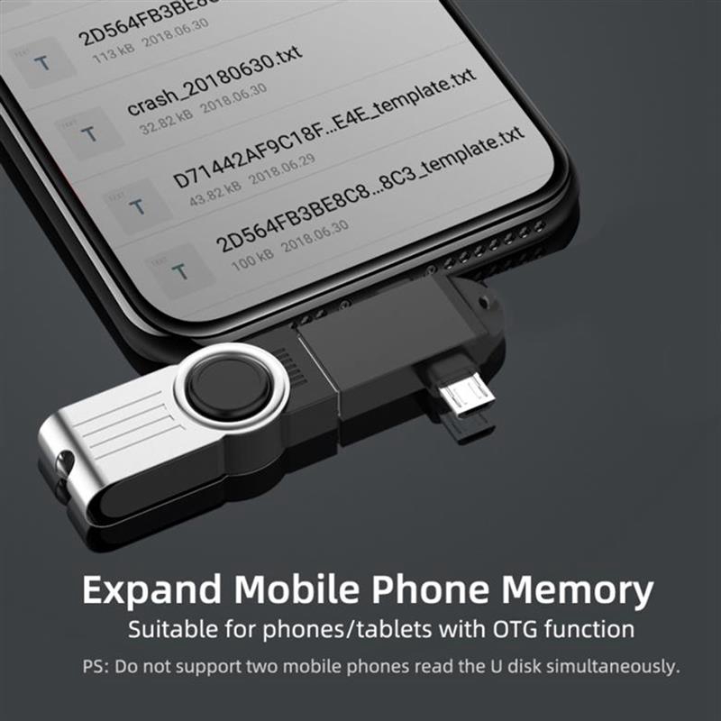 USB C to USB 3.0 OTG Converter USB 2 in 1 Type C Micro-OTG Adapter. 