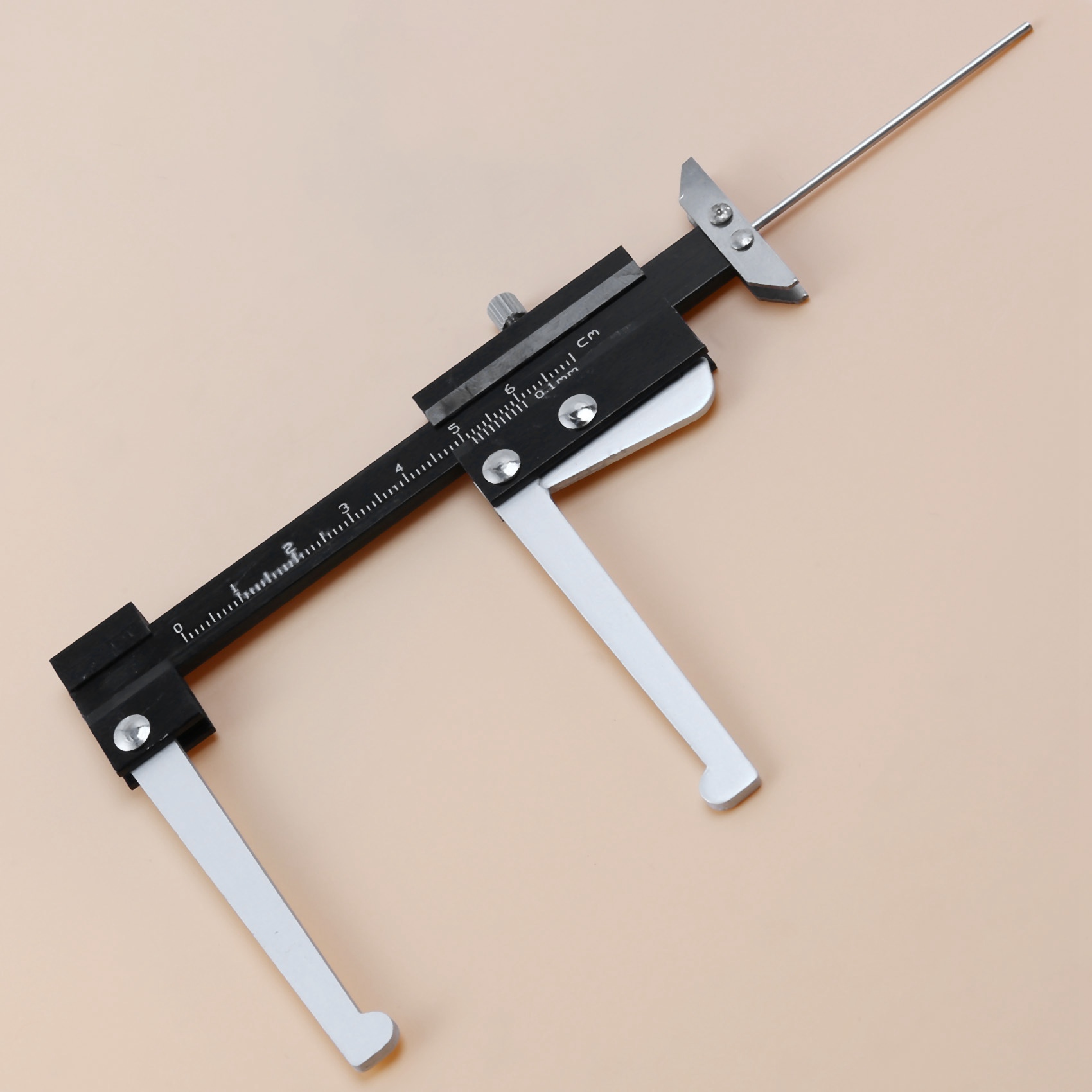 Disc Brake Rotor Caliper 0-60mm Gauge Gage Micrometer Measuring Tool. 