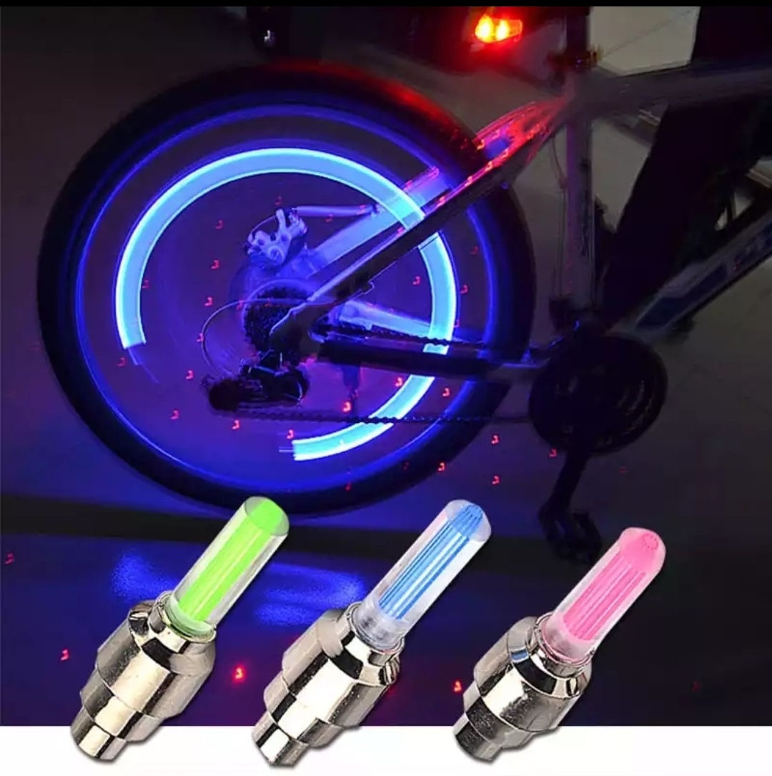 限定タイムセール 925 storeDAWAY A08 Bicycle Wheel Lights LED Bike Tire Valve