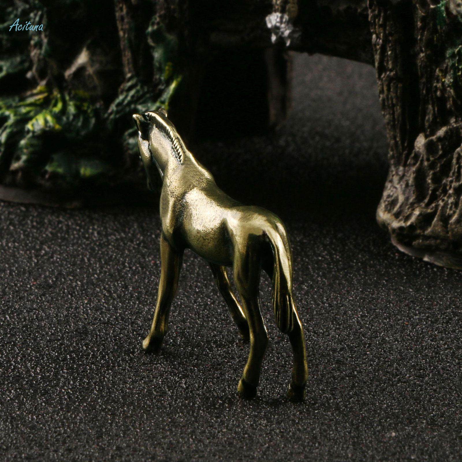 Horse Figurine Statue Small Horse Ornament for Home Table Decor