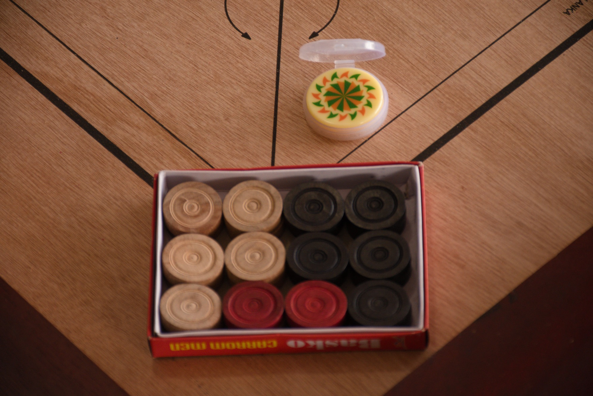 Scan champion carrom board. 