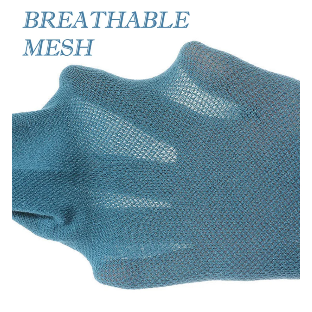 5 Pairs Men's Mesh Ventilated Socks - Lightweight and Refreshing for Active Lifestyles. 